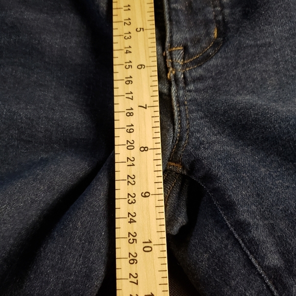 Madewell Mid Rise Skinny‎ Jeans Dark Wash 25 - Picture 8 of 9